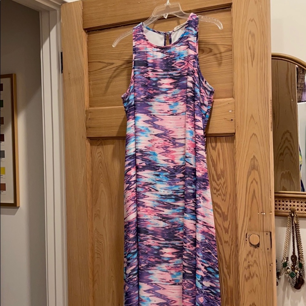 Buddy love watercolor maxi